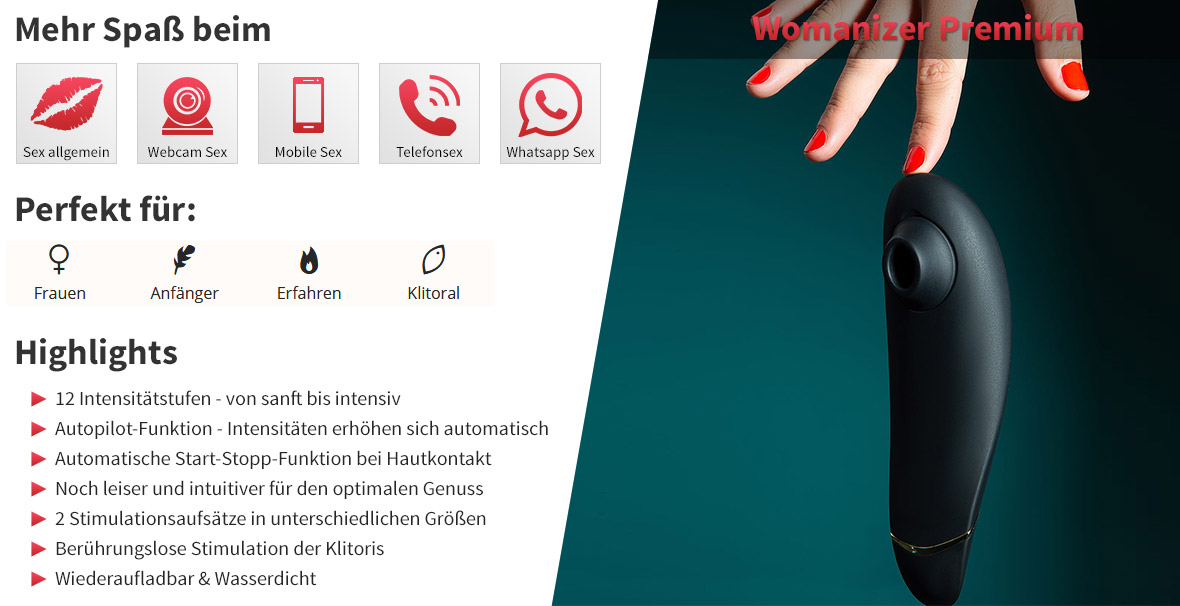 Womanizer Premium der Auflegevibrator von Womanizer